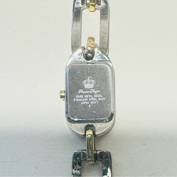 Premier Designs Rectangular Two-tone Watch - Picture 3 of 6